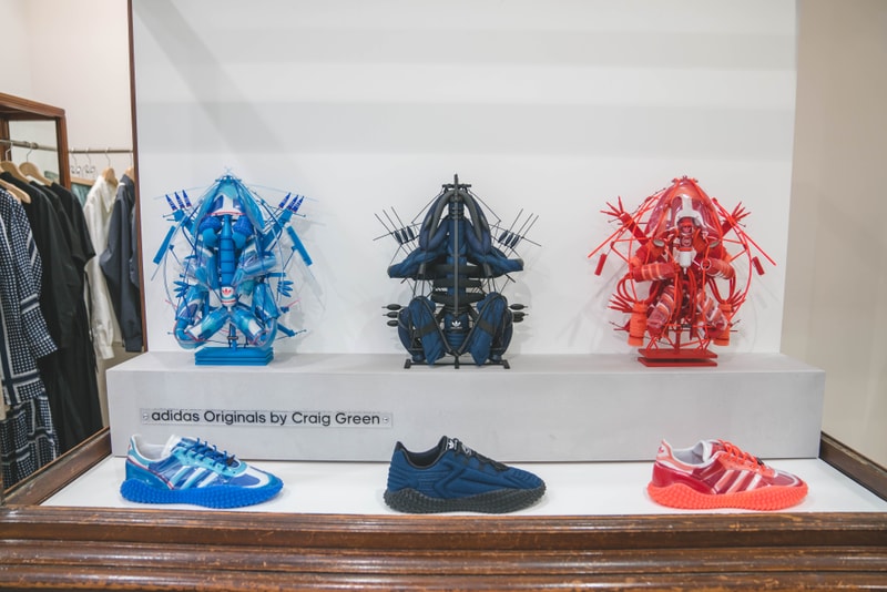 Craig Green et adidas célèbrent leur collaboration à Paris à travers une installation