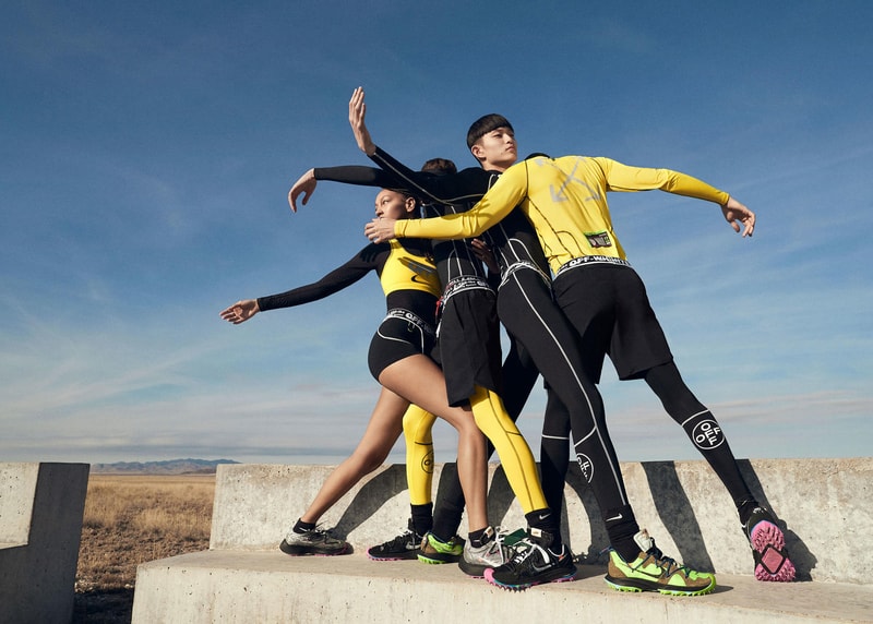 off white, nike, training, collection 