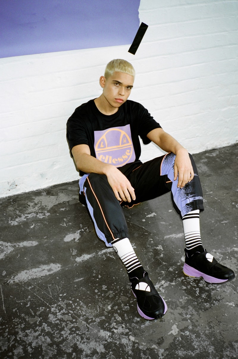 Ellesse et Liam Hodges imaginent une capsule en hommage au tennis des années 80