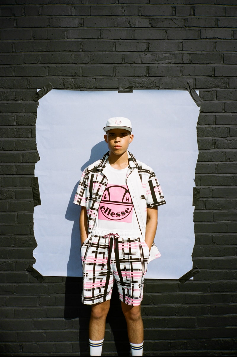 Ellesse et Liam Hodges imaginent une capsule en hommage au tennis des années 80