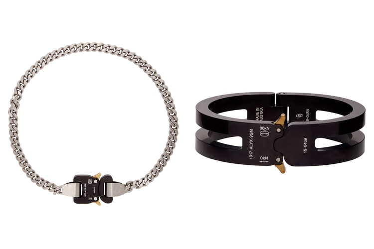 ALYX droppe de nouveaux bijoux détaillés de son iconique boucle "Rollercoaster"