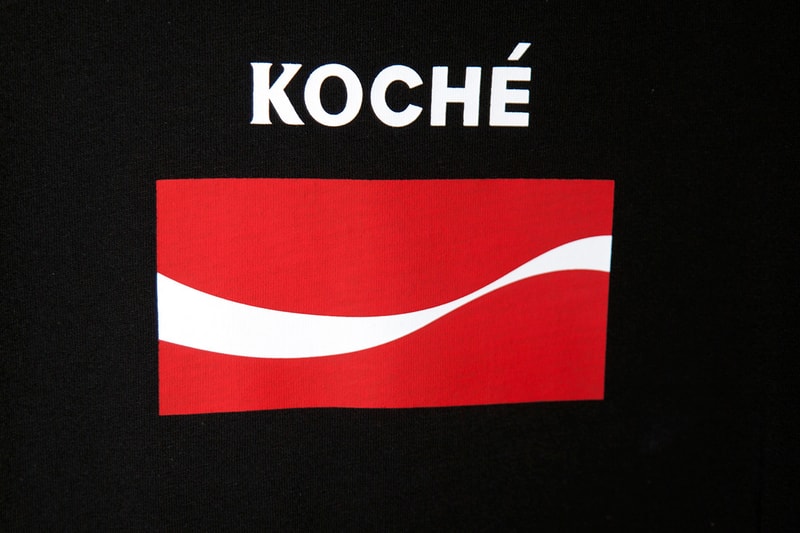 KOCHÉ s'offre une collaboration avec Coca-Cola
