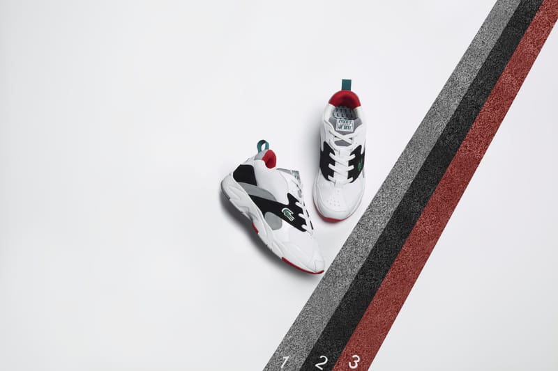 Lacoste puise dans ses archives pour la réédition de l'une de ses sneakers iconiques, la Storm 96