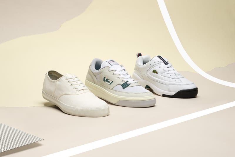 Lacoste plonge dans ses archives pour rééditer trois de ses sneakers emblématiques