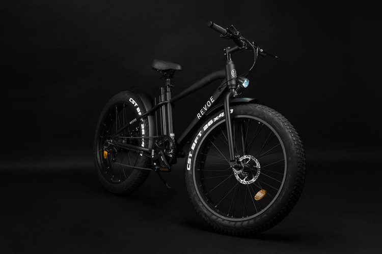 Le label français REVOE imagine un vélo électrique original équipé de pneus oversize