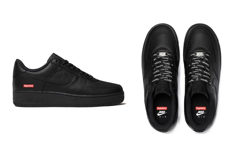Des images officielles détaillées pour la Supreme x Nike Air Force 1