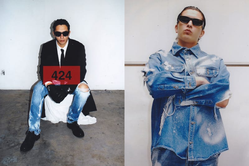 Le label californien 424 présente une nouvelle collection inspirée du film iconique "American Psycho"