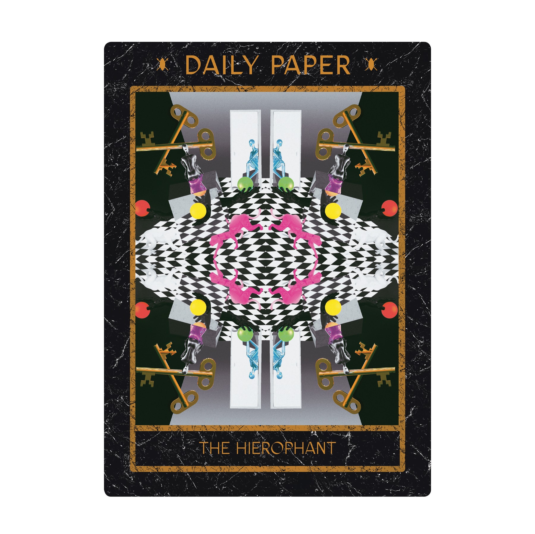 Daily Paper et l'artiste ghanéen David Alabo imaginent une collection avec des cartes de tarot afro-surréaliste