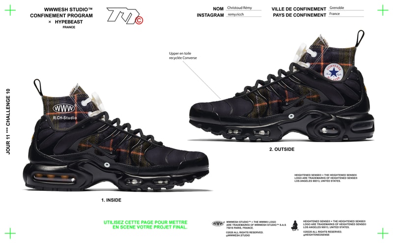 Nike tn x Converse : Les meilleurs reworks du challenge WWWESH STUDIO x HYPEBEAST France
