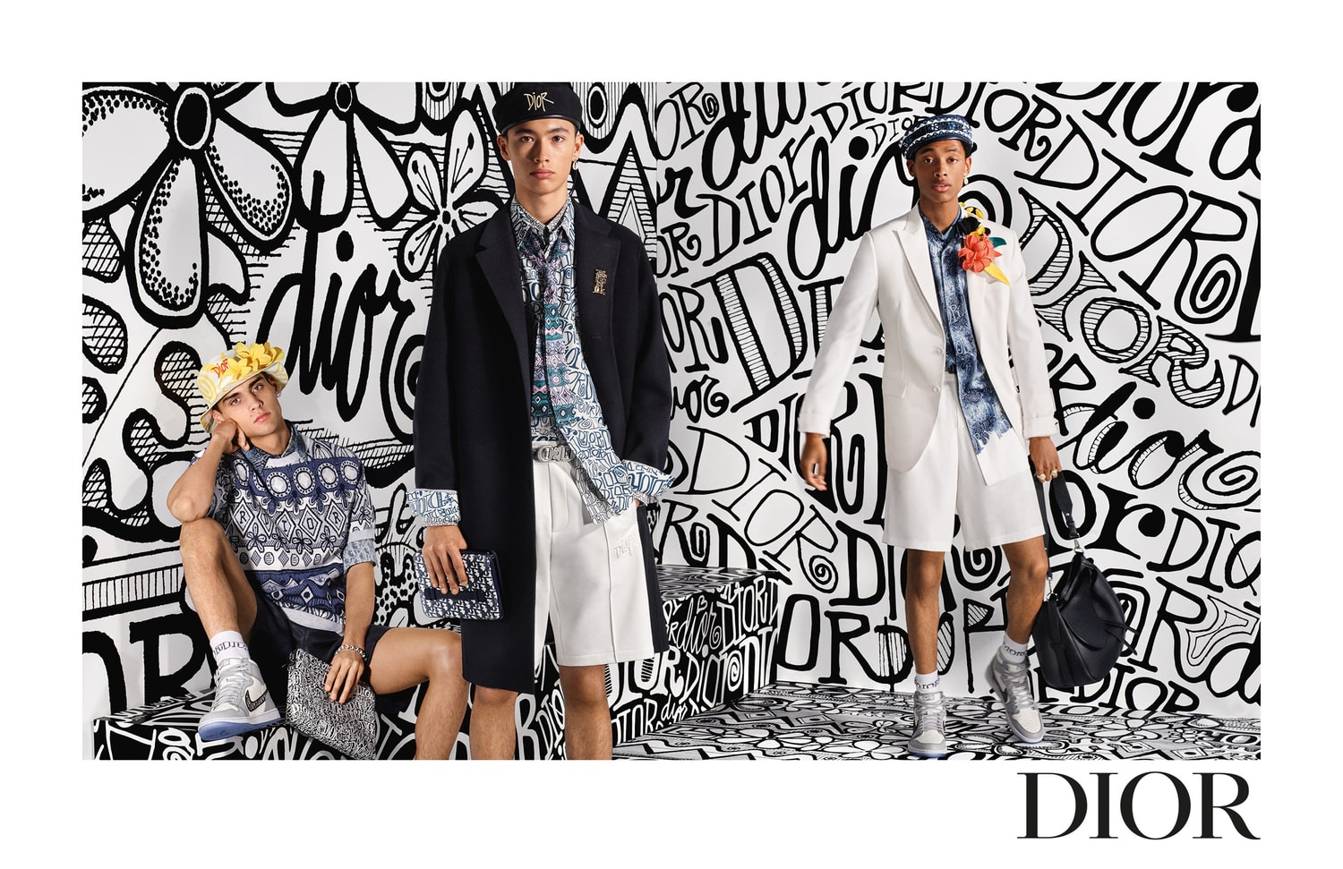 Dior x Shawn Stussy : Les premières images de la campagne de la collection 