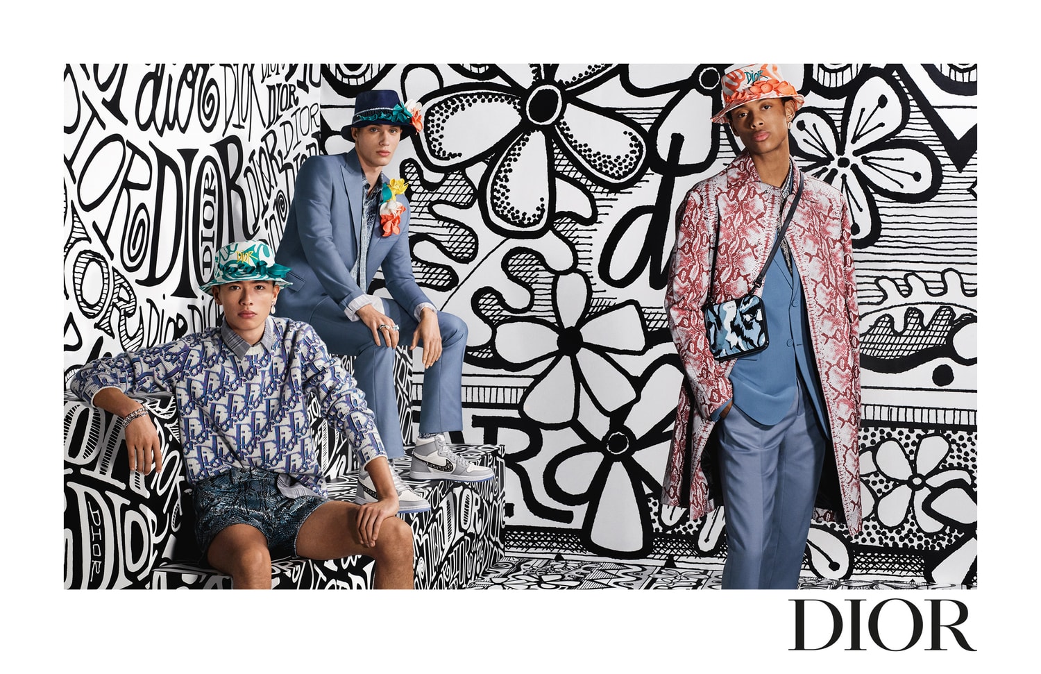 Dior x Shawn Stussy : Les premières images de la campagne de la collection 