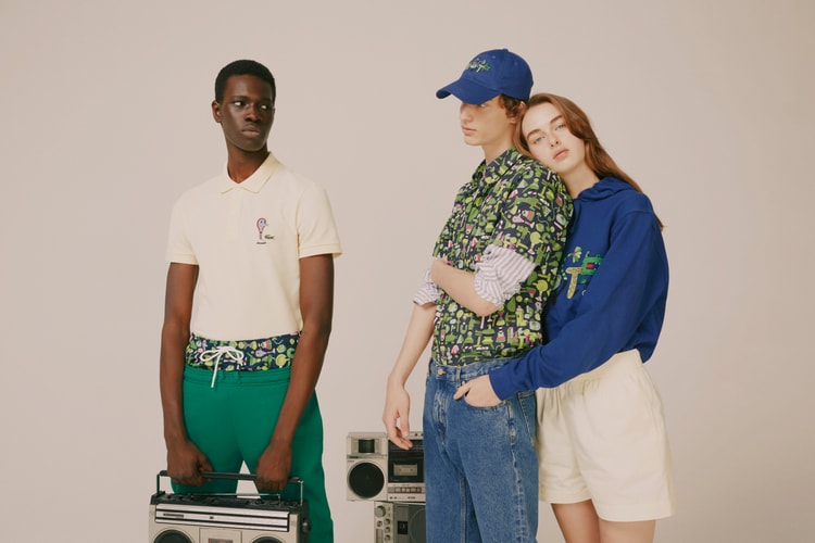 Lacoste présente des collaborations avec Jeremyville, FriendsWithYou et Jean-Michel Tixier