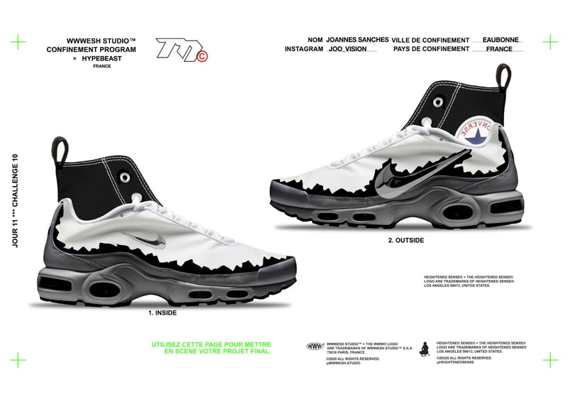 Nike tn x Converse : Les meilleurs reworks du challenge WWWESH STUDIO x HYPEBEAST France