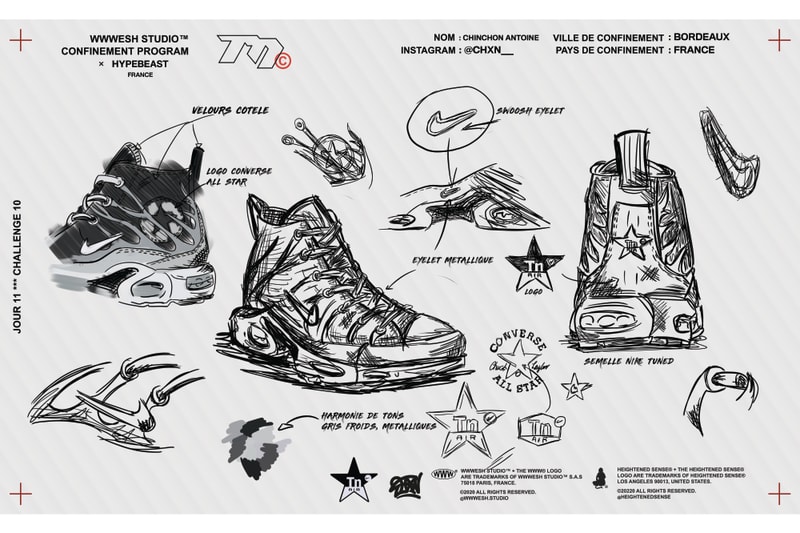 Nike tn x Converse : Les meilleurs reworks du challenge WWWESH STUDIO x HYPEBEAST France