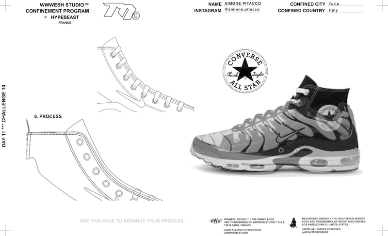 Nike tn x Converse : Les meilleurs reworks du challenge WWWESH STUDIO x HYPEBEAST France