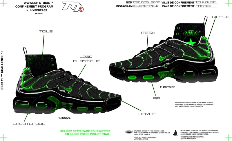 Nike tn x Converse : Les meilleurs reworks du challenge WWWESH STUDIO x HYPEBEAST France