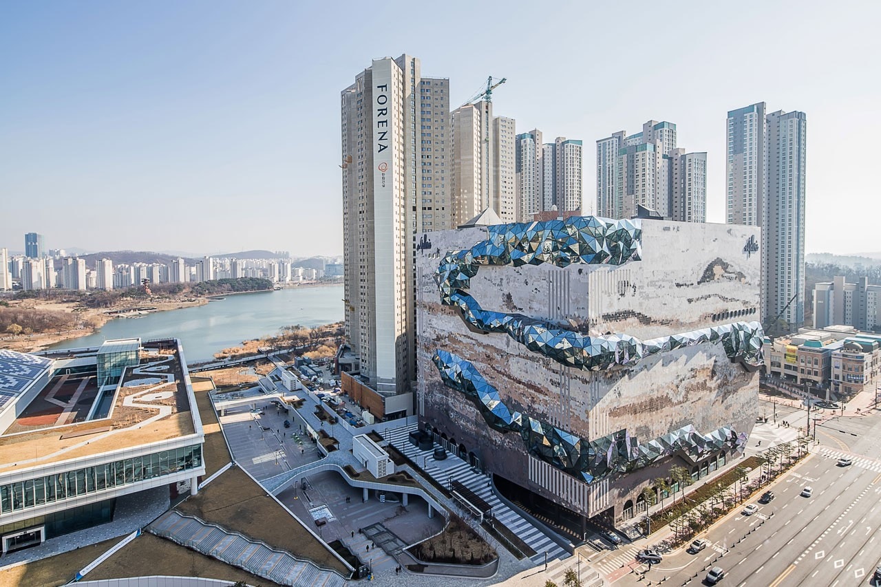 Photo architecture Galleria Gwanggyo OMA
