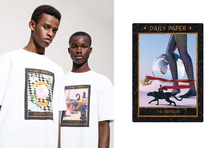 Daily Paper et l'artiste ghanéen David Alabo imaginent une collection avec des cartes de tarot afro-surréaliste