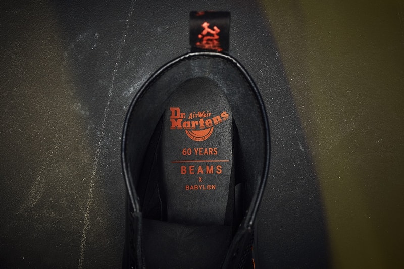 Photo Dr. Martens x BEAMS x Babylon 1460