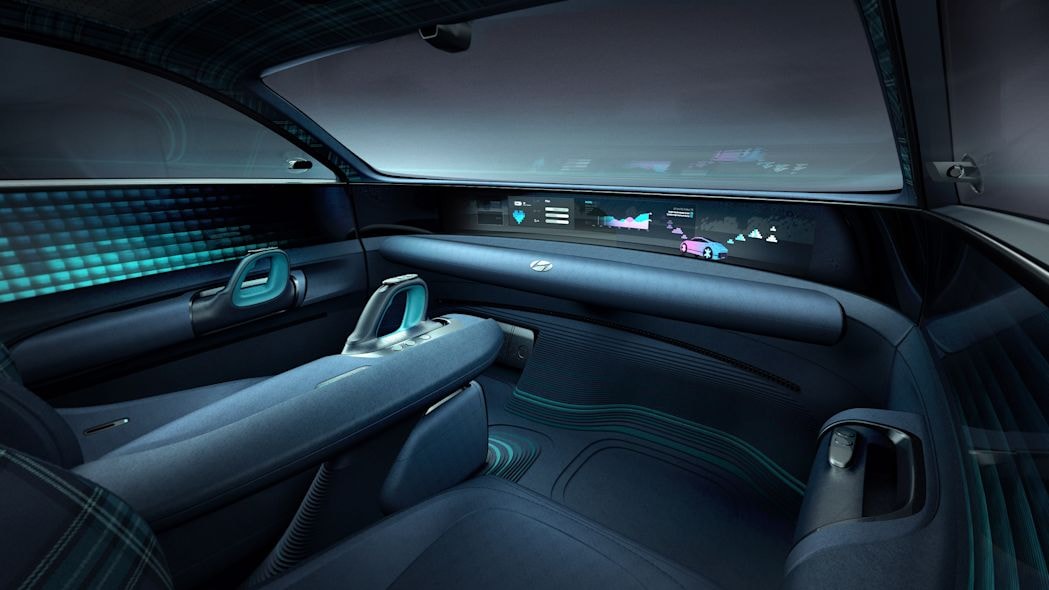 Hyundai présente un concept car sans volant mais avec joysticks