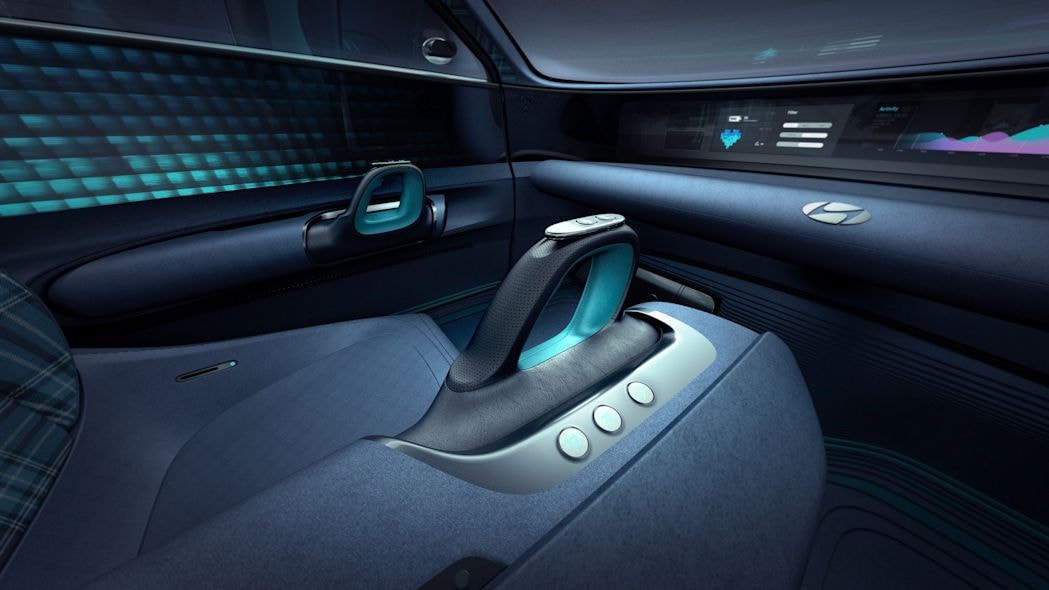 Hyundai présente un concept car sans volant mais avec joysticks