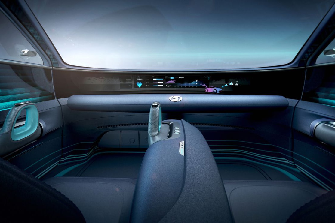 Hyundai présente un concept car sans volant mais avec joysticks