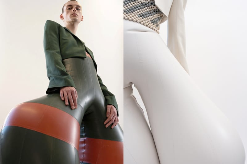 Les pantalons gonflables d'Harikrishnan, véritable critique des proportions actuelles