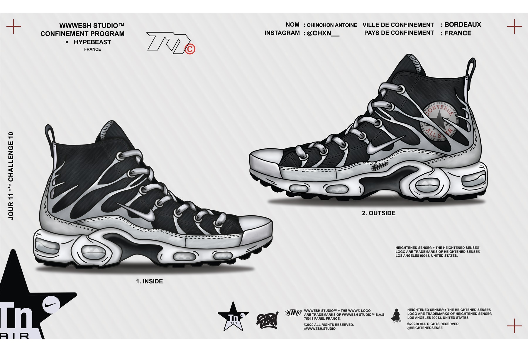 Nike tn x Converse : Les meilleurs reworks du challenge WWWESH STUDIO x HYPEBEAST France