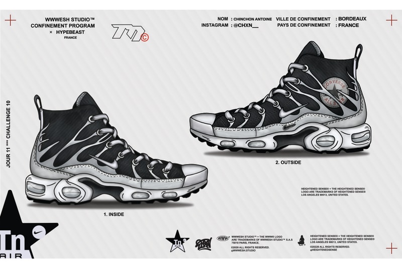 Nike tn x Converse : Les meilleurs reworks du challenge WWWESH STUDIO x HYPEBEAST France