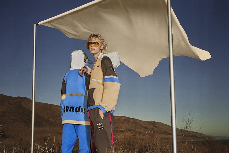 La collection PUMA x RHUDE s'affiche dans un lookbook estival