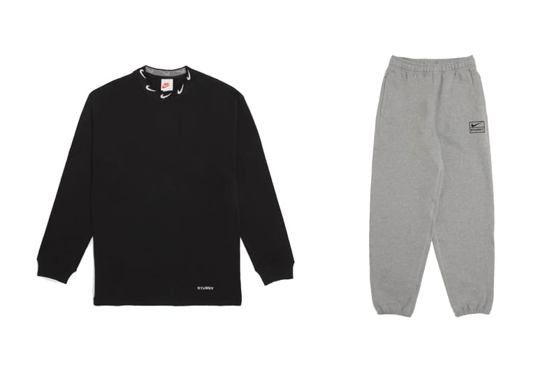 Voilà les pièces apparel de la collab Stüssy x Nike et la date de sortie de leurs deux Air Zoom Spiridon CG 2