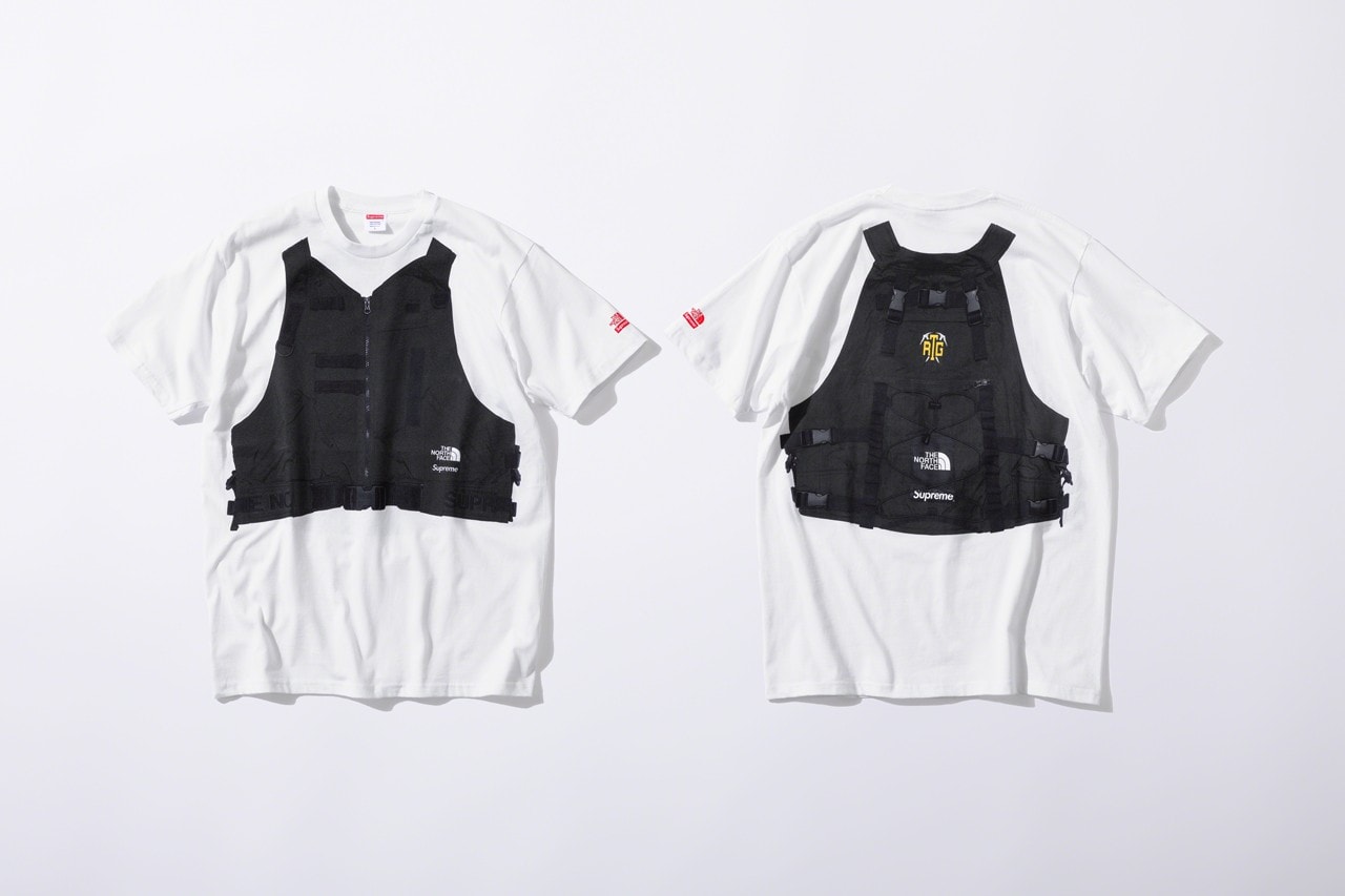 Supreme : Collab avec The North Face, t-shirt... Toutes les pièces du drop de la semaine