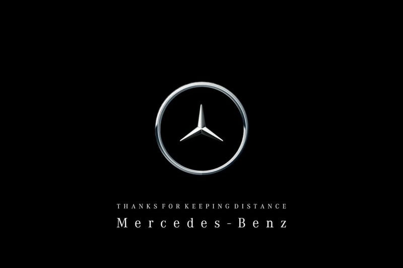 Audi, Mercedes-Benz et Volkswagen changent leur logo pour illustrer la distanciation sociale
