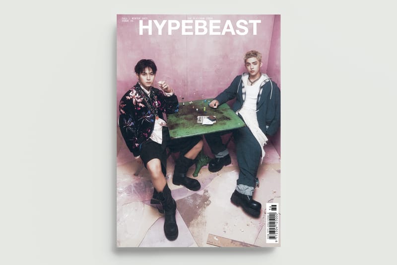 Annonce du « Hypebeast Magazine n° 36 : The Platinum Issue » avec CxM de SEVENTEEN en couverture