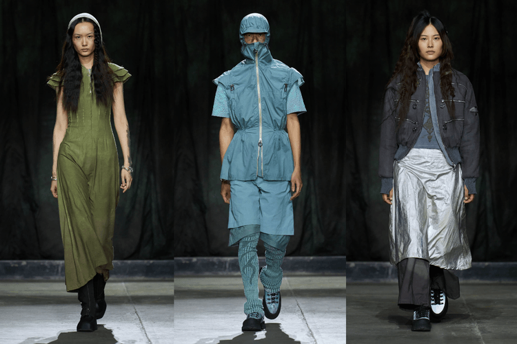 Charlie Constantinou explore de nouvelles silhouettes et des tons plus sombres pour sa SS26