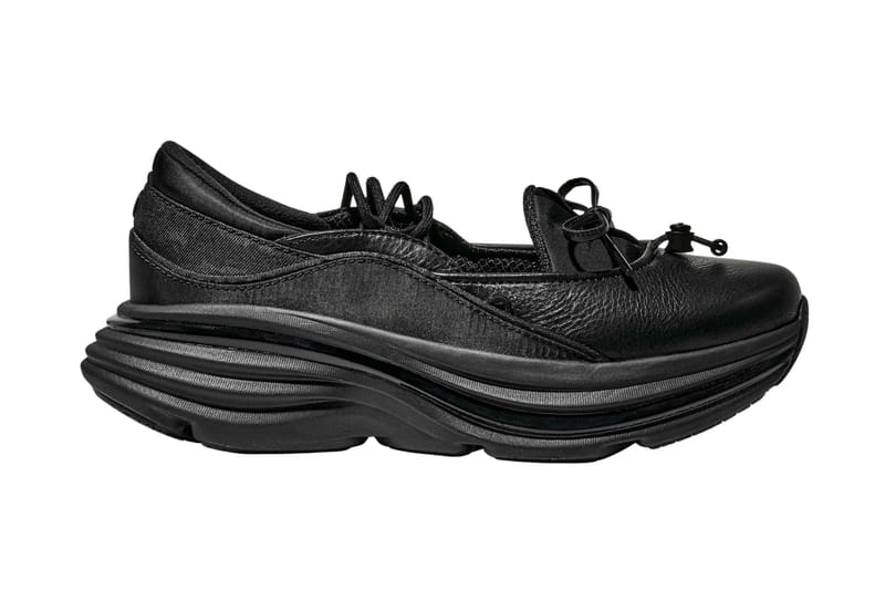 HOKA dévoile la BONDI MARY JANE en « Black » et « Cerise »