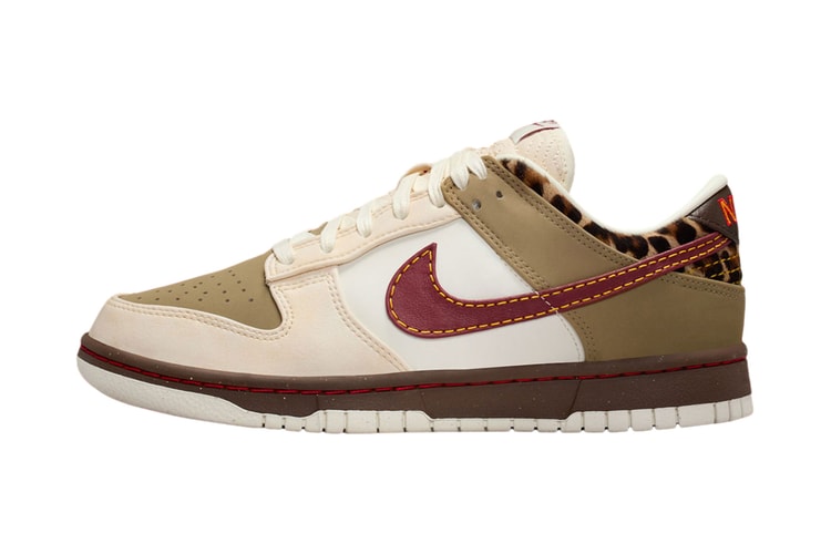 Nike revisite la Dunk Low avec une version « Khaki Leopard »