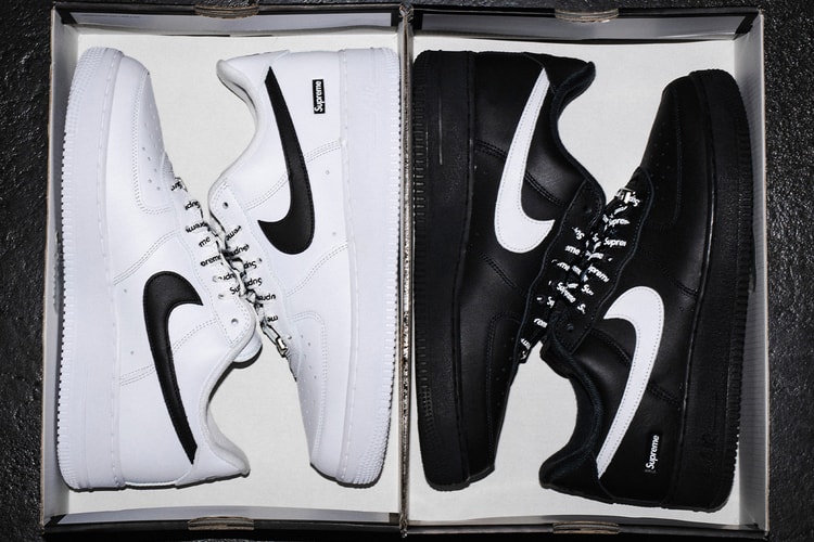 Supreme x Nike : l’Air Force 1 Low fait peau neuve pour l’automne 2025