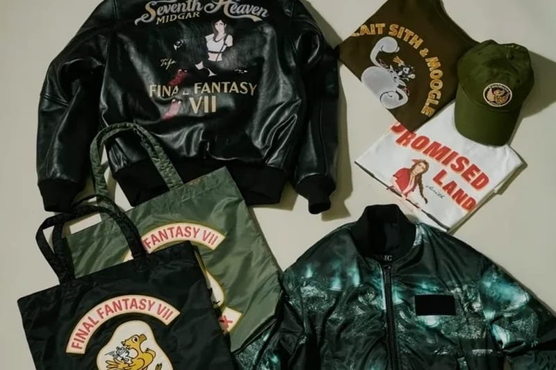 Avirex et « Final Fantasy VII Remake » s’allient pour une imposante capsule de vêtements militarywear