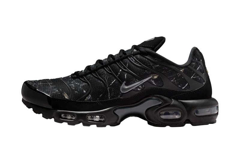 Nike revisite la Air Max Plus avec un twist utilitaire « Black Wood Camo »
