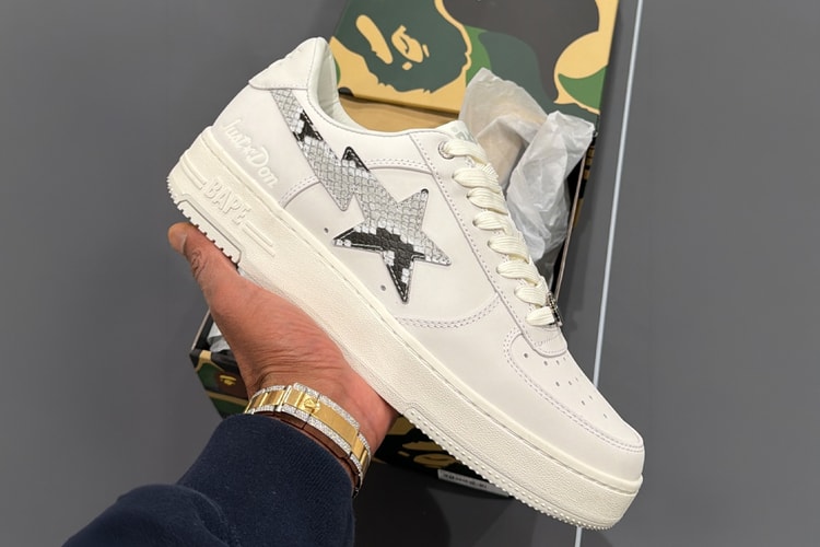 Don C tease la future Just Don x BAPE STA « Python Pack »