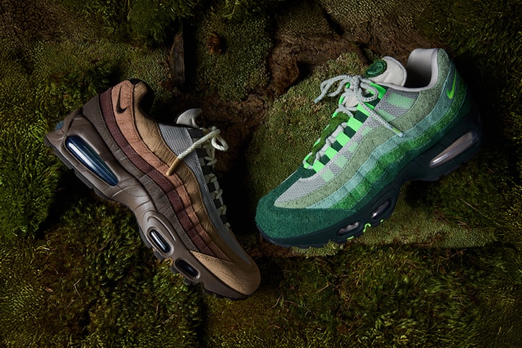 Nike rend hommage à l’University of Oregon avec deux Air Max 95 inspirées par la nature