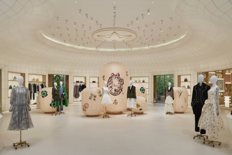 Dans les coulisses du Dior Golden Bamboo Pavilion à Tokyo