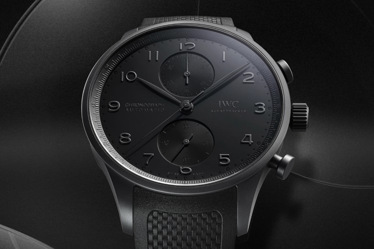 IWC passe en mode sombre avec la Portugieser Chronograph Ceratanium®