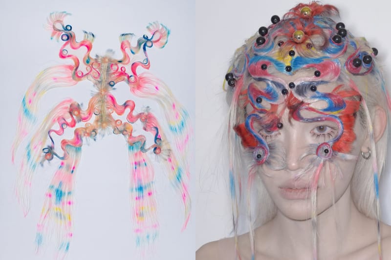 « Space Creatures » de Tomihiro Kono : des perruques-sculptures prêtes à décoller