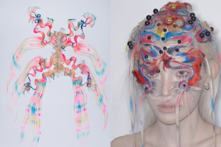 « Space Creatures » de Tomihiro Kono : des perruques-sculptures prêtes à décoller