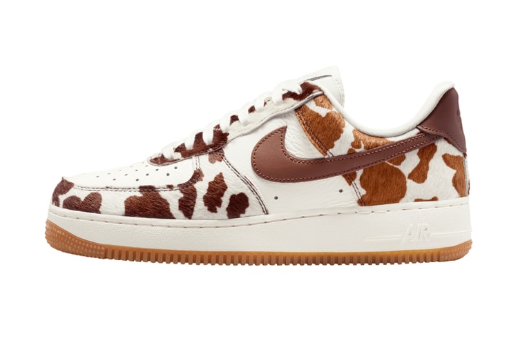 Nike sort la Air Force 1 Low « Cow Print » en « Field Brown »