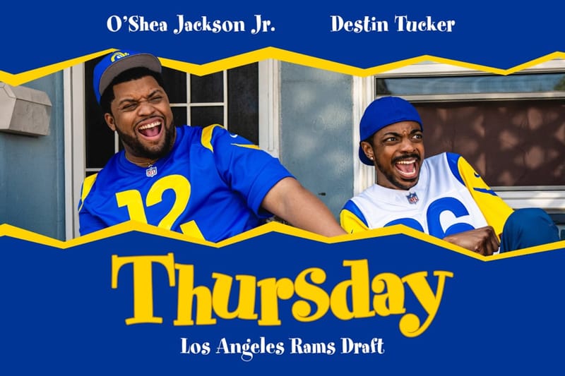 Les Los Angeles Rams recrutent les fils d’Ice Cube et Chris Tucker pour un teaser NFL Draft « Thursday »