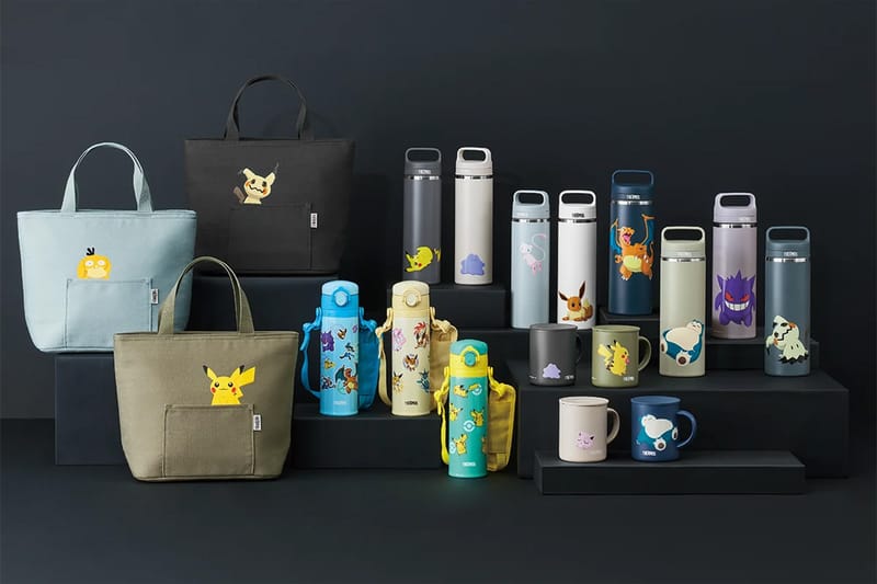 Thermos x Pokémon : une collection isotherme sobre et adulte avec Pikachu, Ectoplasma et Ronflex