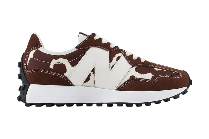 Images officielles du pack New Balance 327 « Cow Print »